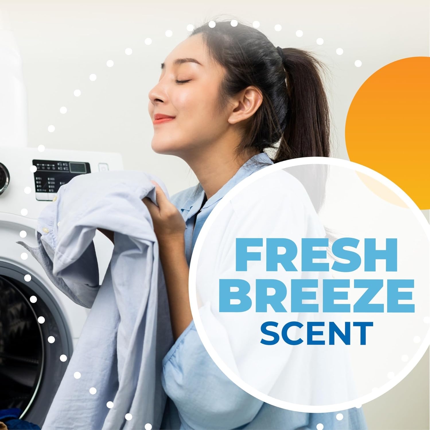 image:imageARM amp HAMMER 5in1 Power Sheets Laundry Detergent Free amp Clear 50 Count up to 100 Small LoadsFresh Breeze