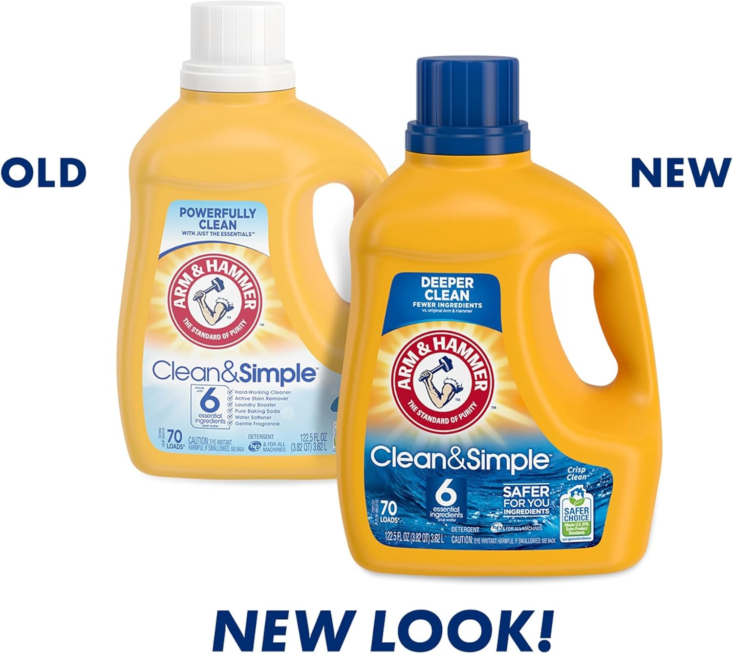 image:imageARM amp HAMMER Clean amp Simple 77 Loads Liquid Laundry Detergent 1005 Fl ozCrisp Clean