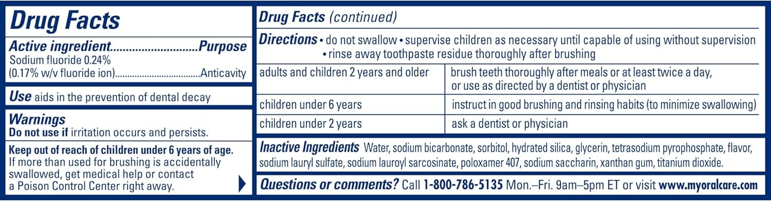 image:imageARM amp HAMMER Complete Care Toothpaste Teeth Whitening Toothpaste Fluoride Whole Mouth Protection Fresh Mint Flavor 60 oz Pack of 1Mint