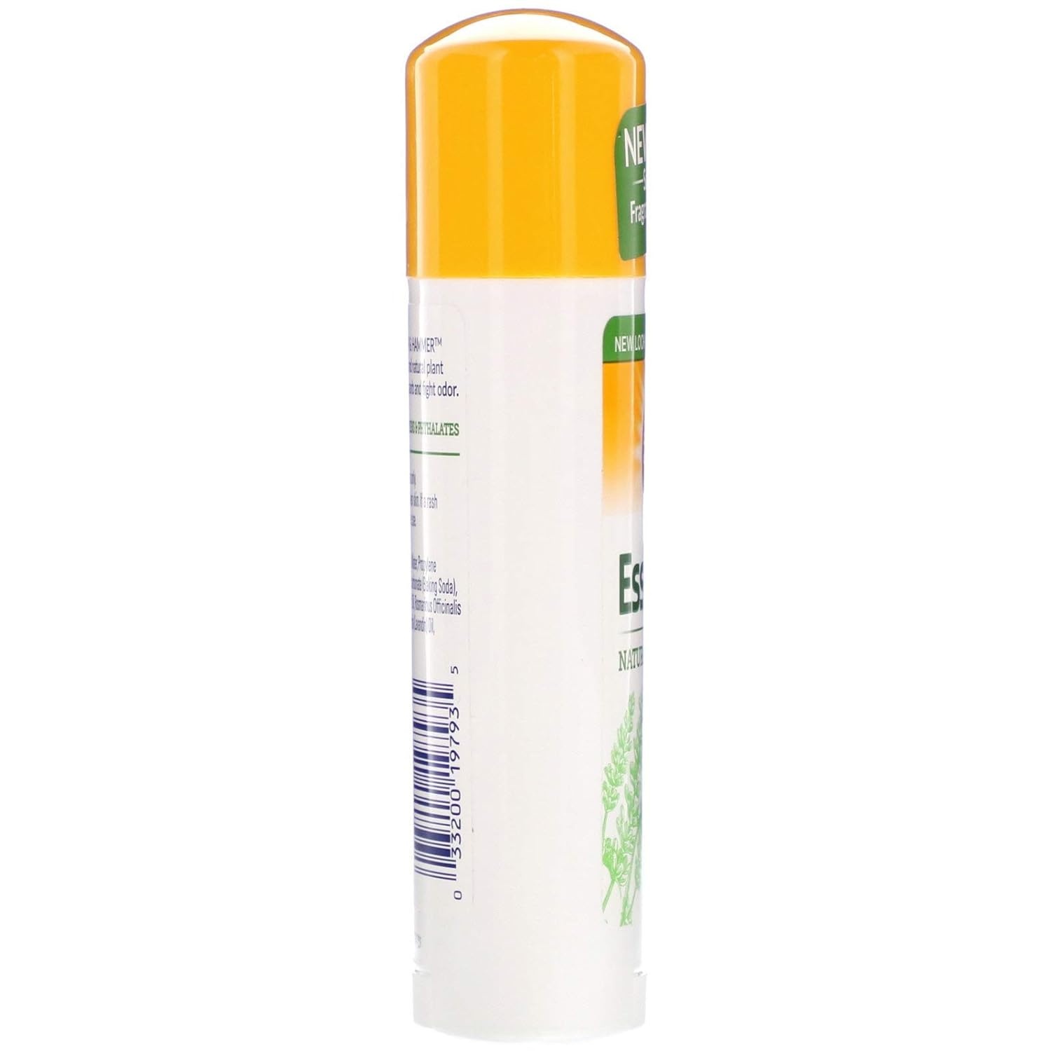 image:imageARM amp HAMMER Essentials Deodorant Orange Citrus Solid Oval Made with Natural Deodorizers Free From Aluminum Parabens amp Phthalates 25 oz Pack of 3Fresh