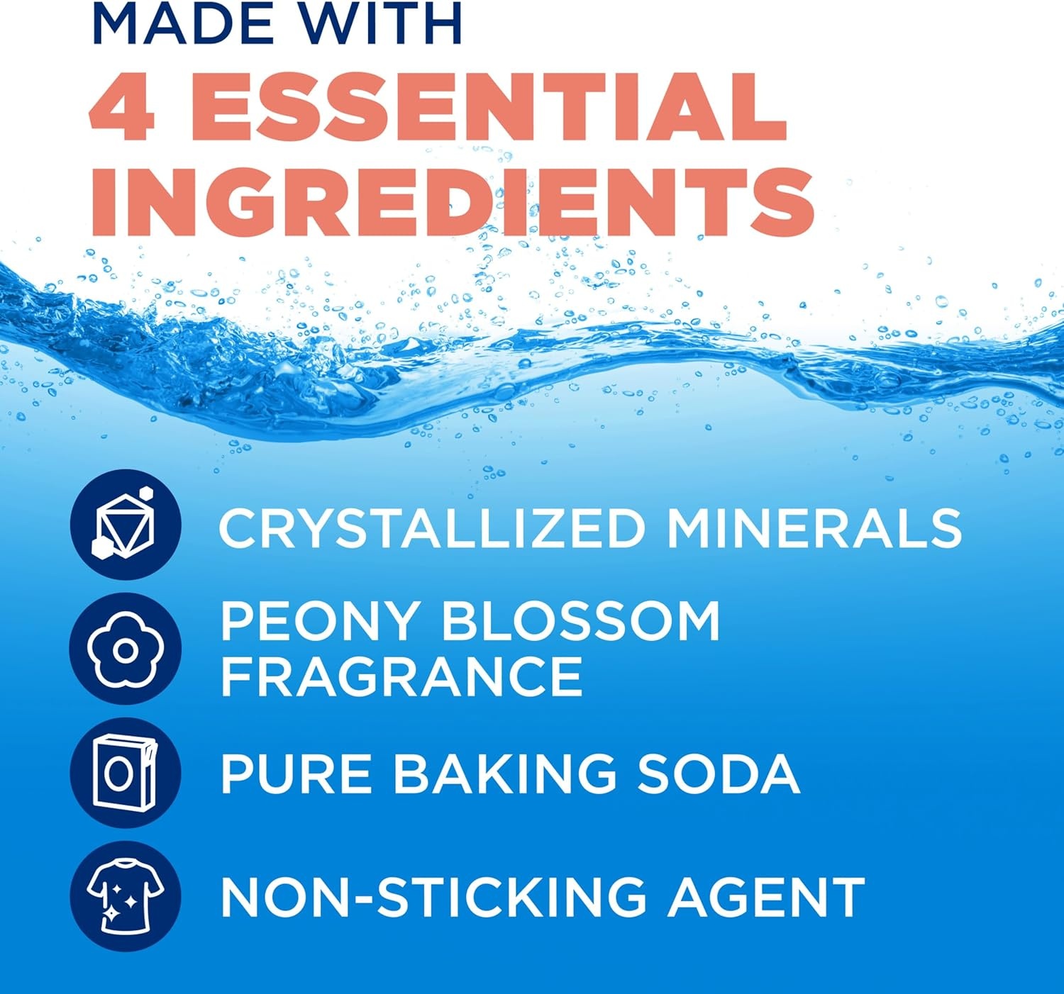 image:imageARM amp HAMMER Light InWash Scent Booster No Heavy Perfumes No Dyes No Parabens Peony Blossom Scent 24 Oz24 Ounce Pack of 1