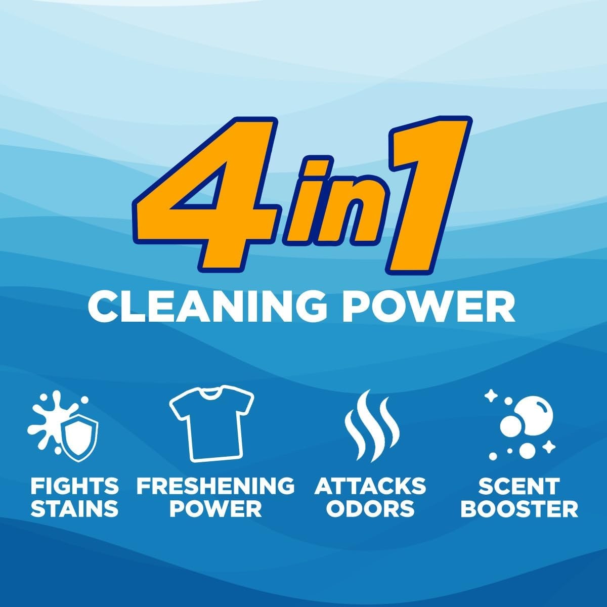 image:imageARM amp HAMMER Liquid Laundry Detergent Powerfully Clean Clean Burst Scent More Loads 205 Loads 205 Fl OzClean Burst