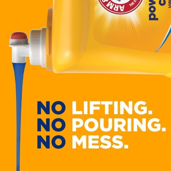image:imageARM amp HAMMER Liquid Laundry Detergent Powerfully Clean Clean Burst Scent More Loads 205 Loads 205 Fl OzClean Burst