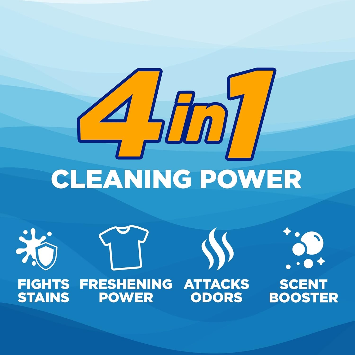 image:imageARM amp HAMMER Liquid Laundry Detergent Powerfully Clean Clean Burst Scent More Loads 205 Loads 205 Fl OzClean Burst