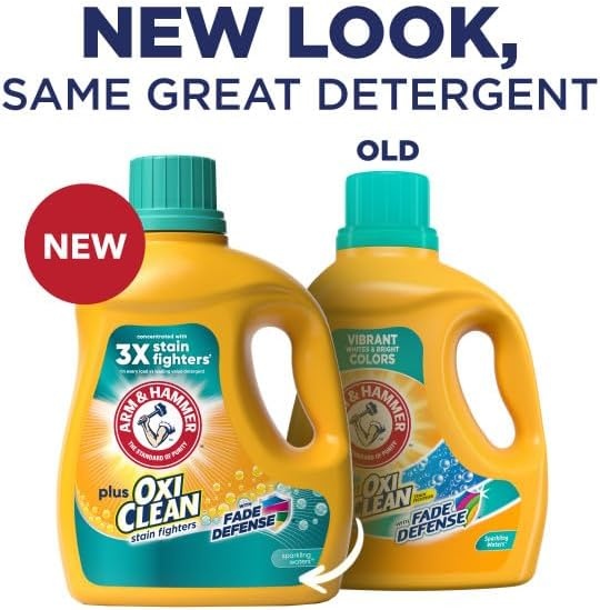 image:imageARM amp HAMMER Plus OxiClean Fade Defense 77 Loads Liquid Laundry Detergent 1005 Floz