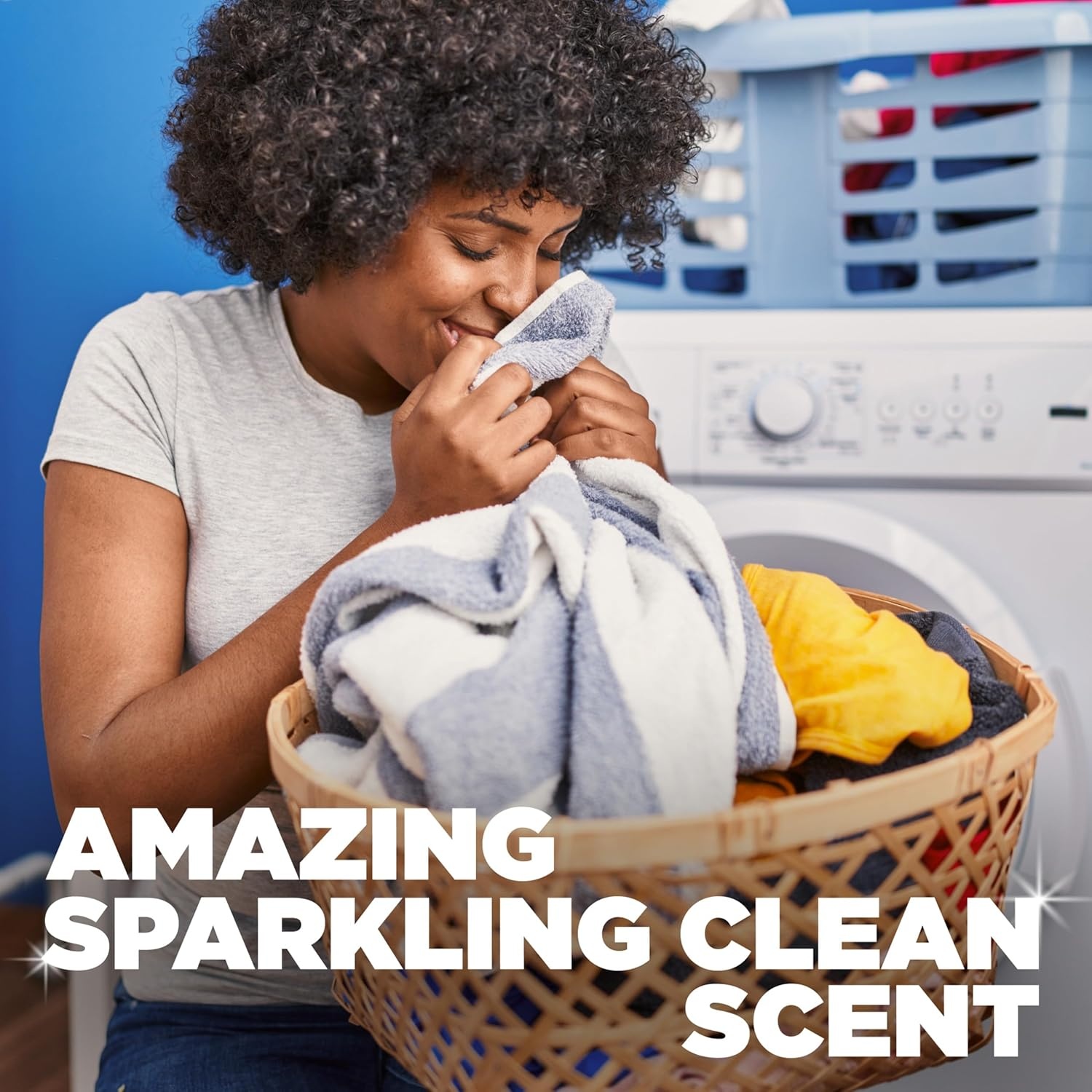 image:imageARM amp HAMMER Plus OxiClean Max Force Deep Clean Stain Formula Liquid Laundry Detergent Sparkling Clean Scent 150 Fl Oz 100 LoadsSparkling Clean
