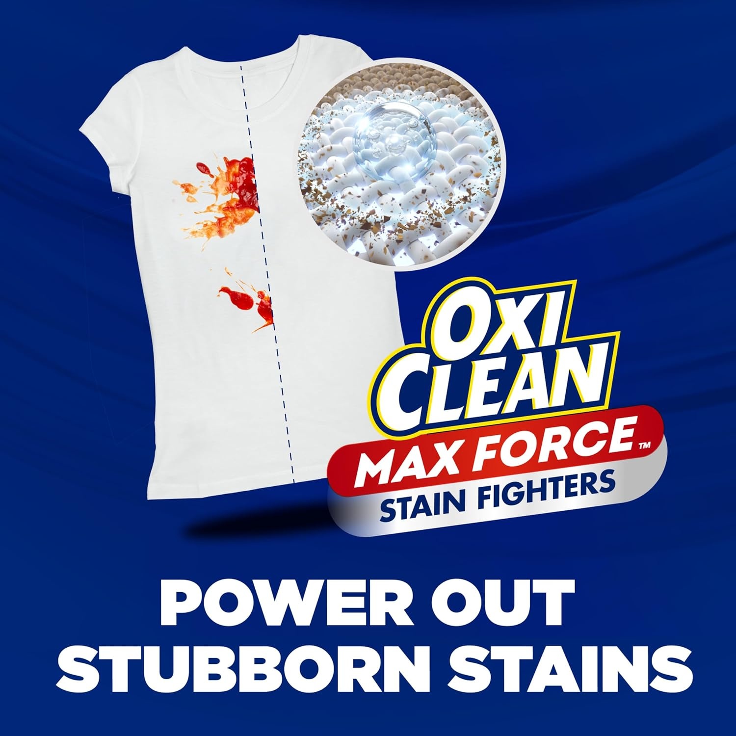 image:imageARM amp HAMMER Plus OxiClean Max Force Deep Clean Stain Formula Liquid Laundry Detergent Sparkling Clean Scent 150 Fl Oz 100 LoadsSparkling Clean