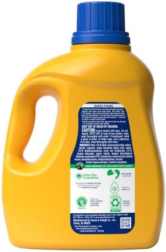 image:imageARM amp HAMMER Plus OxiClean Ultra Stain Fighters Liquid Laundry Detergent Stain Remover for Clothes Clean Meadow 74 Loads 962 fl ozFresh Scent