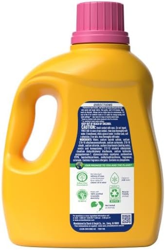 image:imageARM amp HAMMER Plus a Touch of Softener 77 Loads Liquid Laundry Detergent 1005 Fl oz