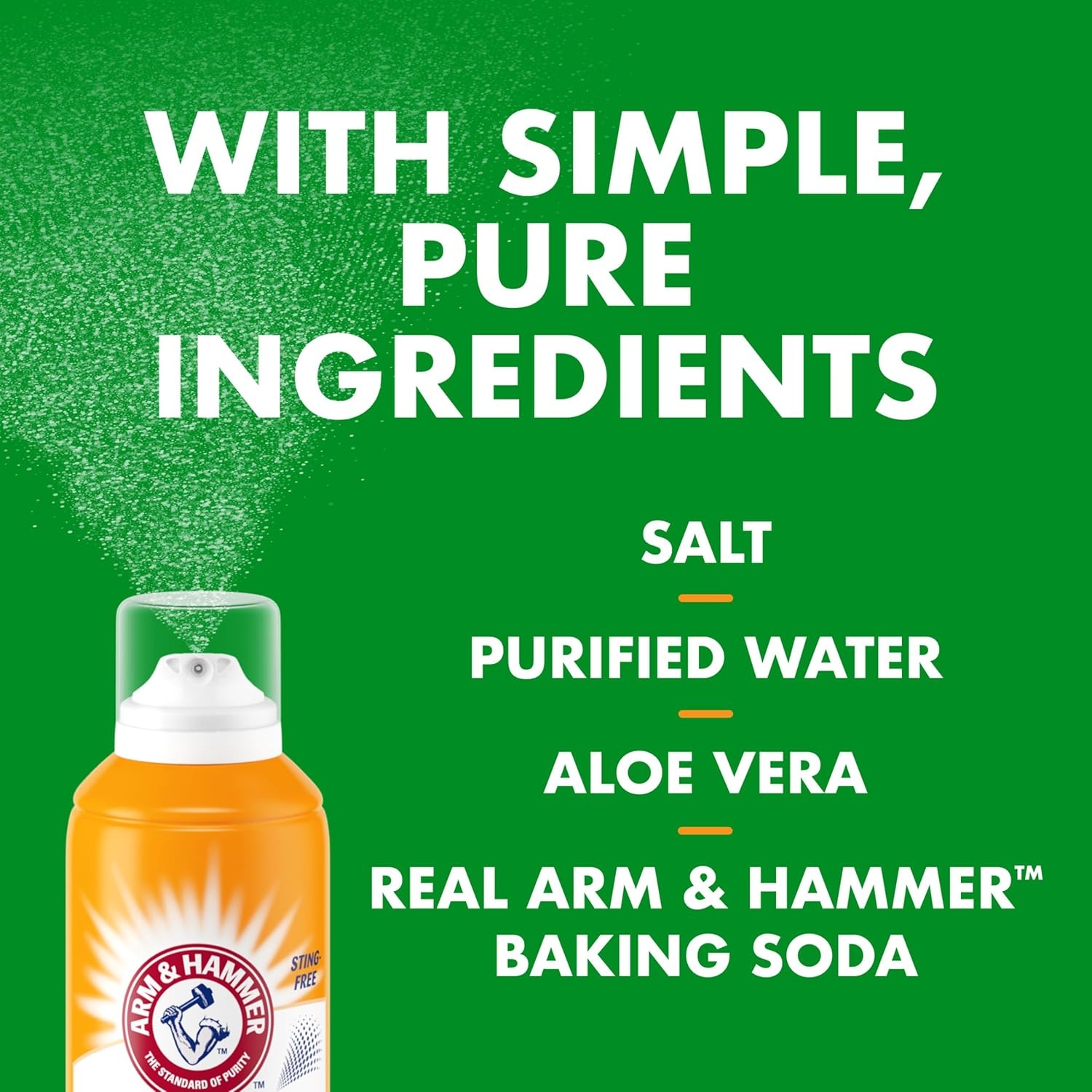 image:imageARM amp HAMMER Simply Saline Wound Care 3in1 Antiseptic First Aid Spray with Aloe to Help Prevent Infection StingFree Saline for Wound Irrigation and Cleaning Soothe Wounds with Aloe 74 oz 2pk