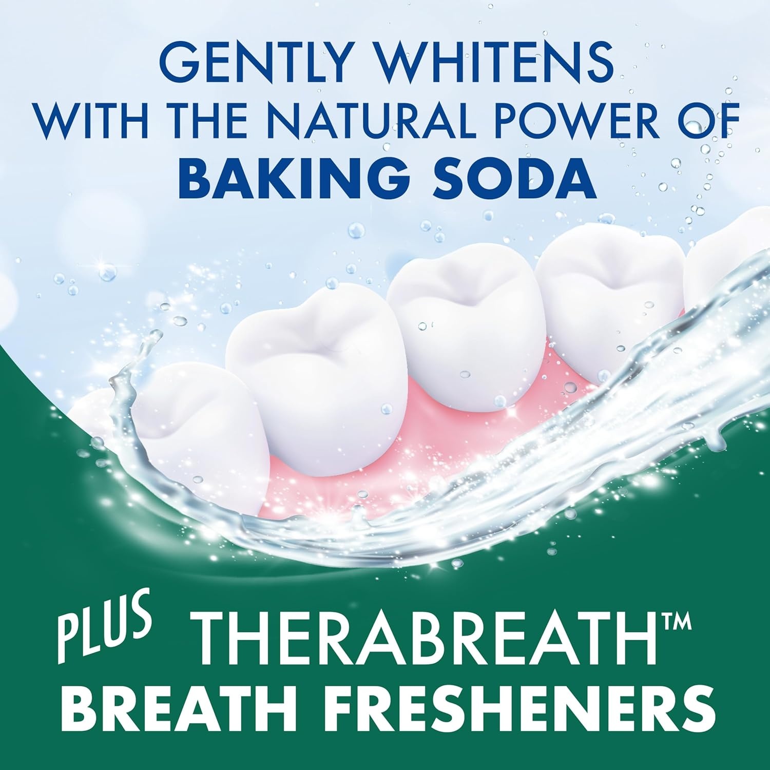 image:imageARM amp Hammer Toothpaste Plus TheraBreath Breath Fresheners ICY Mint Flavor Teeth Whitening Toothpaste Anticavity Fluoride for Bad Breath 55 Oz Pack of 255 Ounce Pack of 4