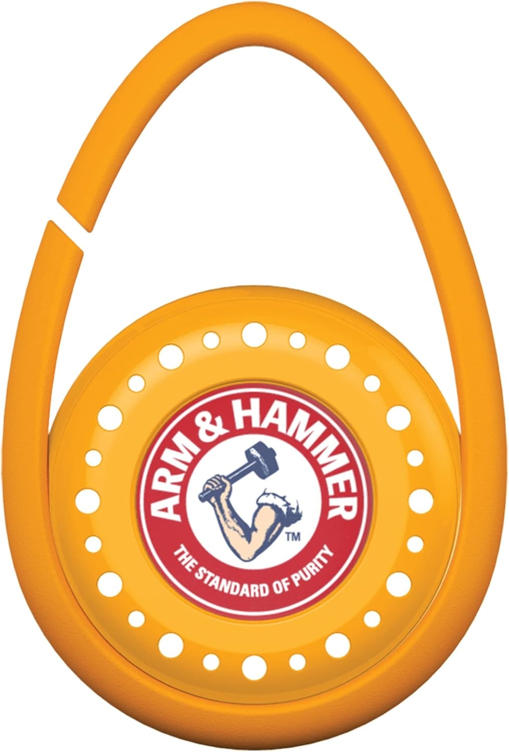 image:imageArm amp Hammer OdorBusterz ClipMATE Clean Burst 4 Count ClipOn Odor Absorber with Baking Soda Carabiner Clip for Gym Bags Backpacks amp Travel Gear2 Count Pack of 12