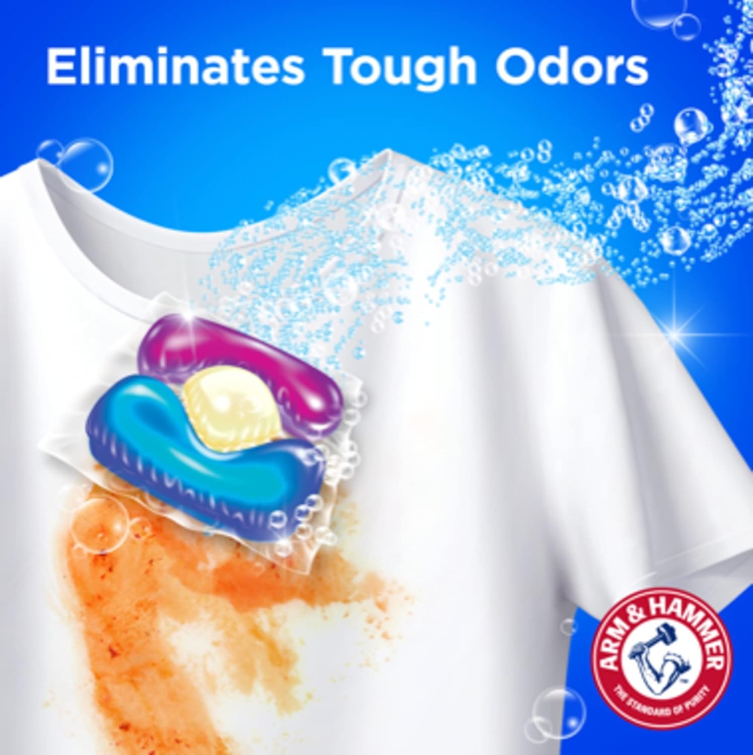 image:imageArm amp Hammer Sensitive Fresh Scent 5IN1 Power Paks 42 countFresh Burst