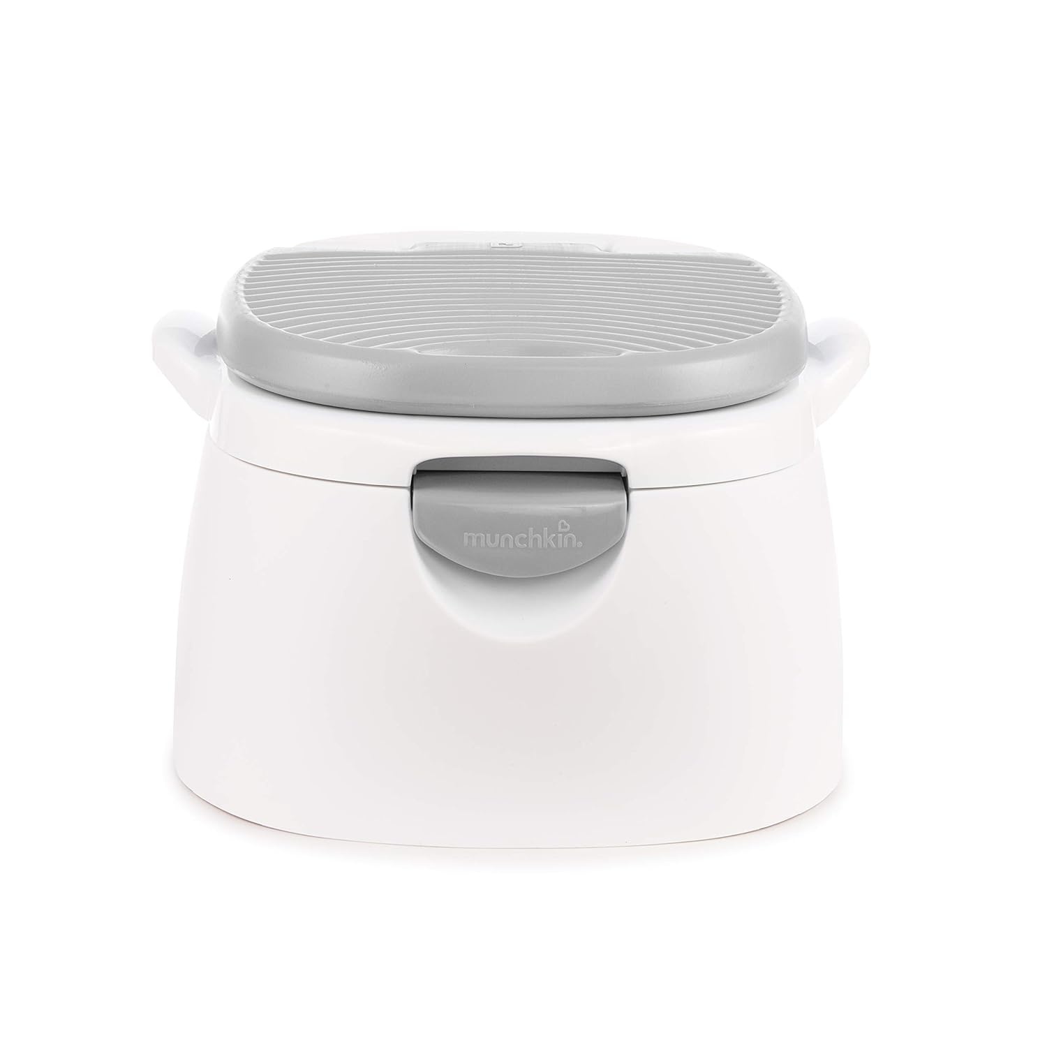 image:imageMunchkin Arm amp Hammer MultiStage 3in1 Potty Seat Potty Chair Trainer Ring and Step Stool GreyPotty