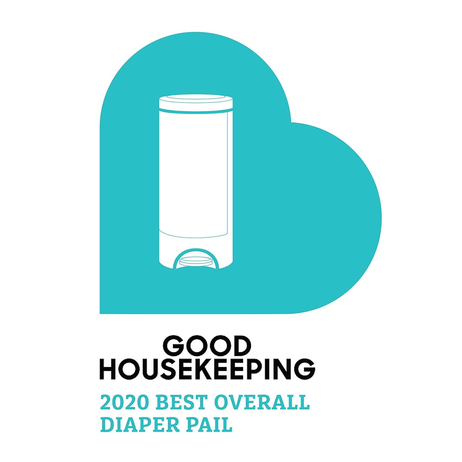image:imageMunchkin STEP Diaper Pail Powered by Arm amp Hammer 1 in Odor Control AwardWinning Includes 1 Snap Seal amp Toss Bag 1 Starter Refill Ring and 1 PUCK Baking Soda CartridgeDiaper Pail