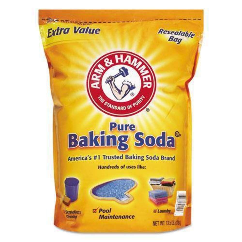 image:imageARM amp HAMMER Baking Soda MultiPurpose 100 Pure Sodium Bicarbonate Powder for Cooking Baking Cleaning Laundry Deodorizing DIY amp More 1 Lb 12 Pack216 Ounce Pack of 1