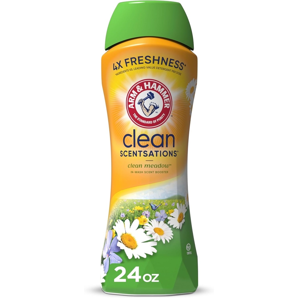 image:imageARM amp HAMMER Clean Scentsations InWash Scent Booster Laundry Scent Booster Clean Meadow scent 24 Oz24 Ounce Pack of 1