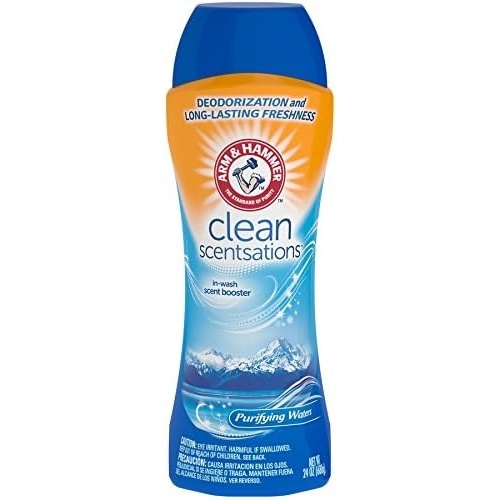 image:imageARM amp HAMMER Clean Scentsations InWash Scent Booster Laundry Scent Booster Purifying Waters scent 45 Oz24 Ounce Pack of 1