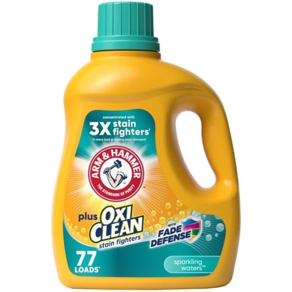 image:imageARM amp HAMMER Plus OxiClean Fade Defense 77 Loads Liquid Laundry Detergent 1005 Floz