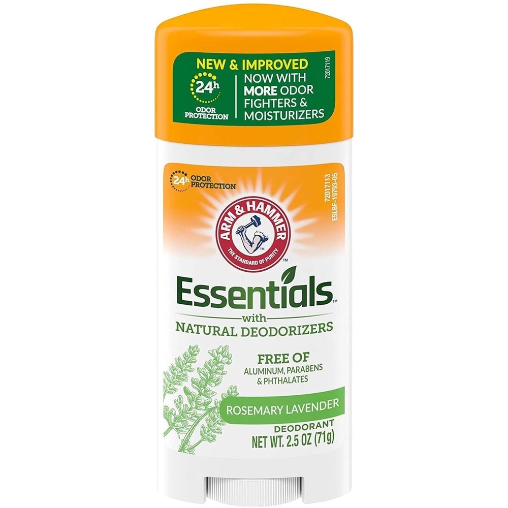 image:imageArm amp Hammer Essentials Deodorant Fresh 25 oz Pack of 2Rosemary Lavender