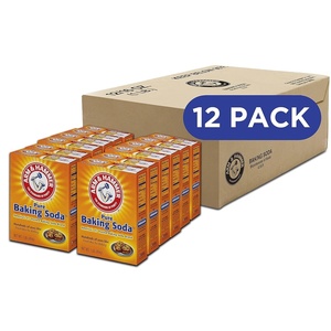 image:imageARM amp HAMMER Baking Soda MultiPurpose 100 Pure Sodium Bicarbonate Powder for Cooking Baking Cleaning Laundry Deodorizing DIY amp More 1 Lb 12 Pack16 Ounce Pack of 12
