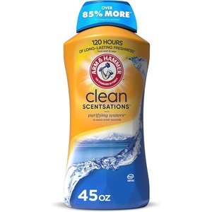 image:imageARM amp HAMMER Clean Scentsations InWash Scent Booster Laundry Scent Booster Purifying Waters scent 45 Oz45 Fl Oz Pack of 1