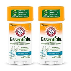 image:imageARM amp HAMMER Essentials Deodorant Clean Juniper Berry Wide Stick Made with Natural Deodorizers Free From Aluminum Parabens amp Phthalates 25 oz Pack of 2Juniper Berry