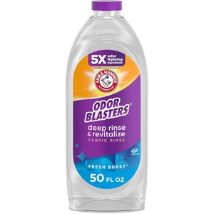 image:imageARM amp HAMMER Odor Blasters Deep Rinse and Revitalize Fabric Rinse Laundry Additive Eliminates Sweat and Musty Odors Fresh Burst Scent 50 fl oz