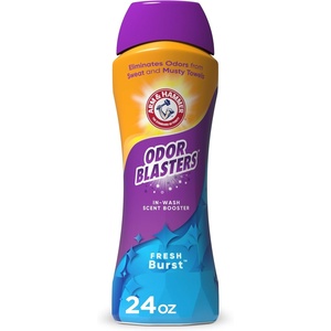 image:imageARM amp HAMMER Odor Blasters InWash Scent Booster Laundry Scent Booster Fresh Burst Scent 45 Oz24 Ounce Pack of 1