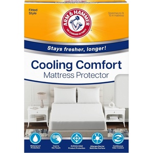 image:imageArm amp Hammer Cooling Comfort Fitted Mattress Protector TwinKing