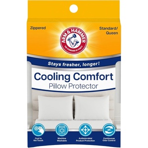 image:imageArm amp Hammer Cooling Comfort Zippered Pillow Protector 2Pack StandardQueenStandardQueen