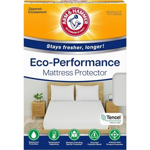 image:imageArm amp Hammer Eco Performance Zippered Mattress Protector with Tencel FullTwin