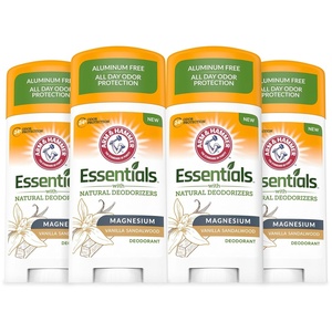 image:imageArm amp Hammer Essentials Deodorant with Magnesium Vanilla Sandalwood Aluminum Free Paraben Free 4Pack