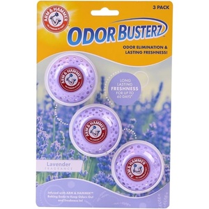 image:imageArm amp Hammer OdorBusterz Odor Eliminator Balls Lavender 3 Count  Baking Soda Odor Control for Closets Drawers Hampers amp Small SpacesCalming Lavender