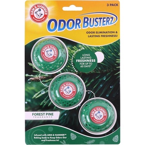 image:imageArm amp Hammer OdorBusterz Odor Eliminator Balls Lavender 3 Count  Baking Soda Odor Control for Closets Drawers Hampers amp Small SpacesForest Pine
