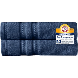 image:imageArm amp Hammer Performance Hand Towels 2 Piece Dark BlueDark Blue