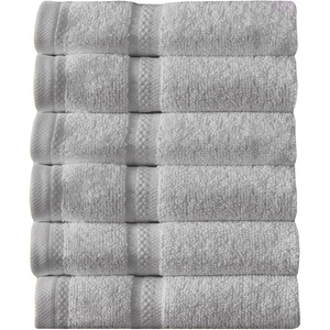 image:imageArm amp Hammer Performance Towel Washcloth Set 6 Piece KhakiLight Grey