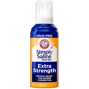 image:imageArm amp Hammer Simply Saline Nasal Mist Extra Strength Severe Congestion 16 Ounce