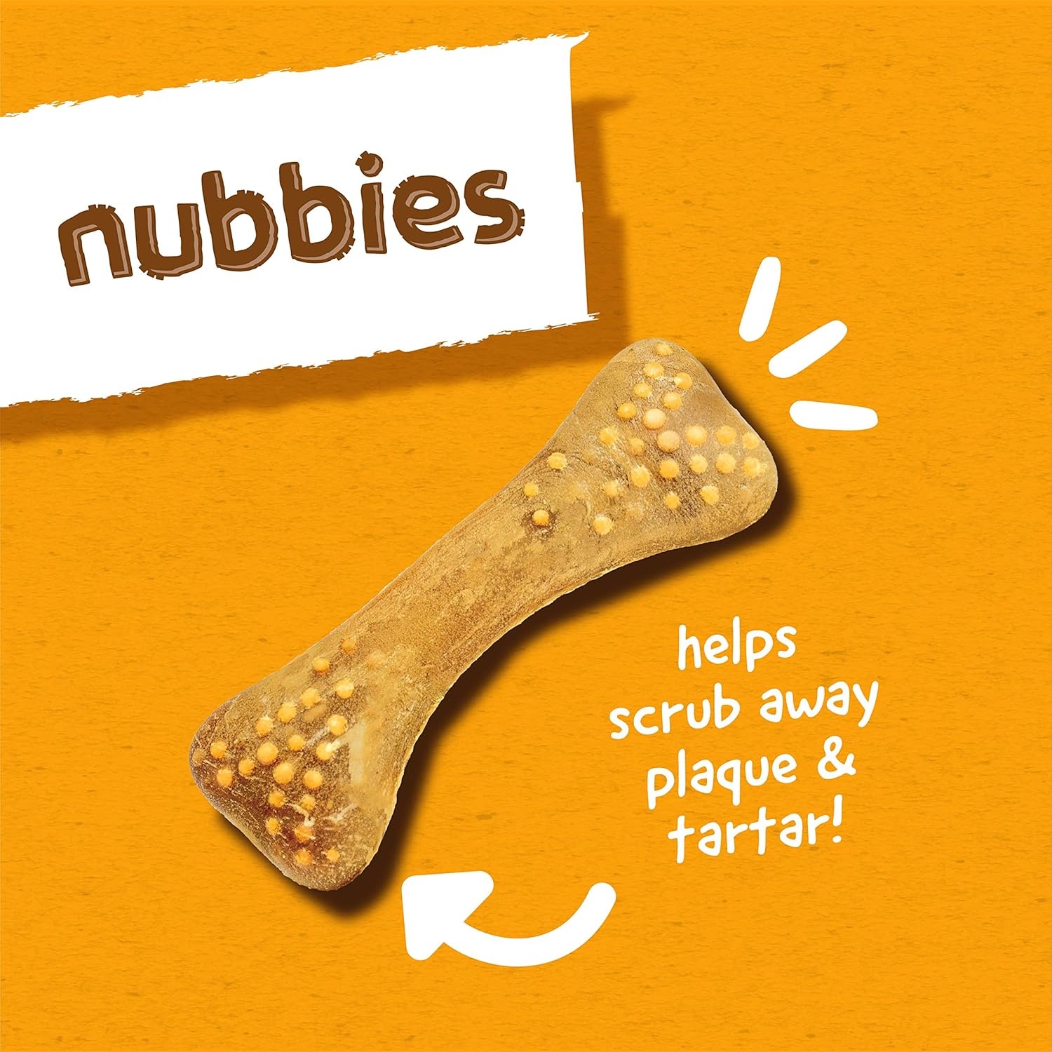 image:imageArm amp Hammer for Pets Nubbies Dental Treats Value Size Baking Soda amp Calcium Dog Dental Chews Helps Scrub Plaque amp Tartar While Chewing Chicken Flavor 139 Count 528 OzChicken