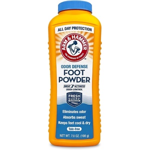 image:imageArm amp Hammer Foot Powder for Shoes amp Feet TalcFree Odor amp Moisture Control for Men amp Women 7 oz 3 Pack7 Ounce Pack of 1