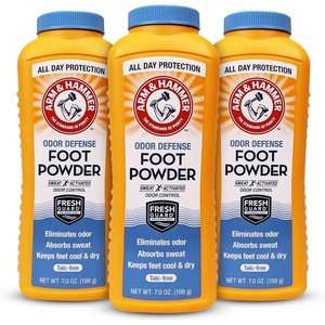 image:imageArm amp Hammer Foot Powder for Shoes amp Feet TalcFree Odor amp Moisture Control for Men amp Women 7 oz 3 Pack7 Ounce Pack of 3