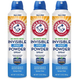 image:imageArm amp Hammer Invisible Foot Powder Spray Clear TalcFree Foot Odor amp Sweat Control Foot Spray Odor Eliminator Spray Foot Odor Eliminator For Men amp Women Foot Odor Spray 7 Oz 1 Pack7 Ounce Pack of 3