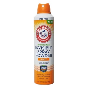 image:imageArm amp Hammer Invisible Foot Powder Spray Clear TalcFree Foot Odor amp Sweat Control Foot Spray Odor Eliminator Spray Foot Odor Eliminator For Men amp Women Foot Odor Spray 7 Oz 1 Pack7 Ounce Pack of 2