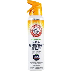 image:imageArm and Hammer Shoe Refresher Spray MultiPurpose Odor Remover for All Types of Footwear Shoe Deodorizer Spray Shoe Odor Eliminator Shoe Spray Shoe Smell Eliminator 4 oz 3 Pack1 Ounce Pack of 1